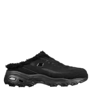 Image of Skechers Fur Lined Open Back W Air-Coo - Black