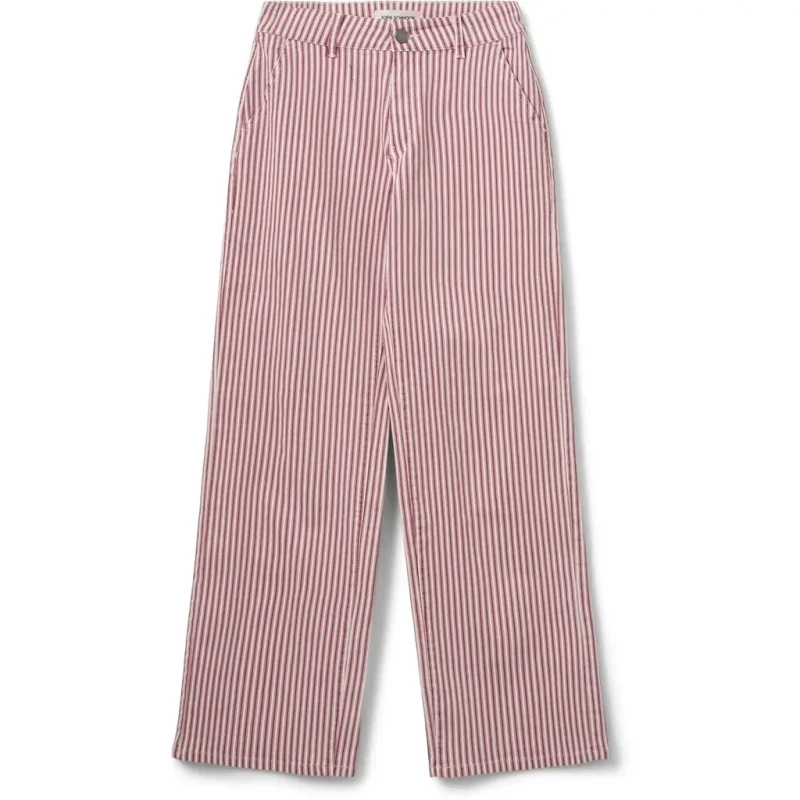 Image of Sofie Schnoor Striped womens jeans Sofie Schnoor Luccasw Rouge Female 38