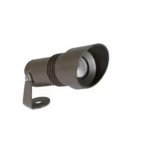 Image of Micro Outdoor LED Spotlight Brown 740lm 3000K IP65