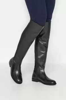 Image of Over The Knee Leather Boots