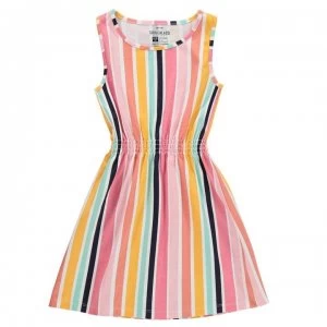 Image of SoulCal Jersey Dress Junior Girls - Ochre Striped