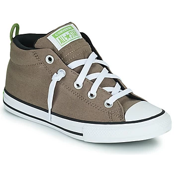 Image of Converse CHUCK TAYLOR ALL STAR STREET UTILITY LOOP MID boys's Childrens Shoes (High-top Trainers) in Beige,9.5 toddler,10 kid,11.5 kid,12 kid,13 kid,1