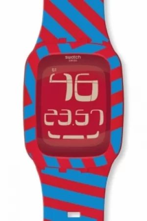 Image of Unisex Swatch Touch Alarm Chronograph Watch SURR103