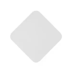 Image of Magnetic Base Wall Lamp, 12W LED 3000K 498lm, 20cm Diamond, Sand White