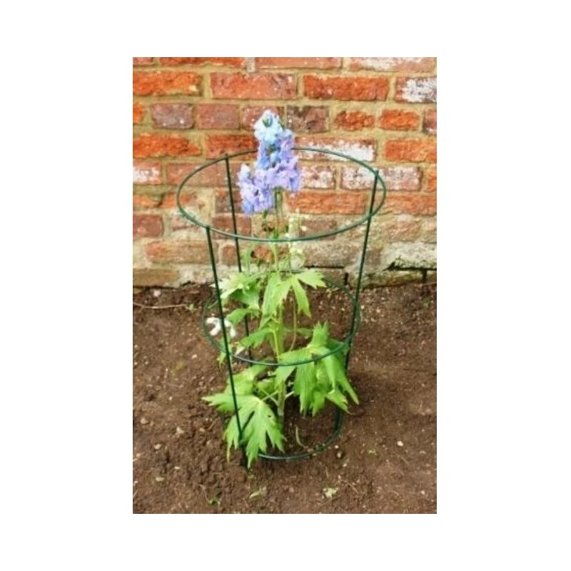 Image of 18 Inches Conical Rust (Pack of 4) - Steel - L18 x W13 x H46cm - Bare Metal/Ready to Rust PoppyForge18inConiRusPS01R-4PK