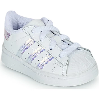 Image of adidas SUPERSTAR EL I Girls Childrens Shoes Trainers in White