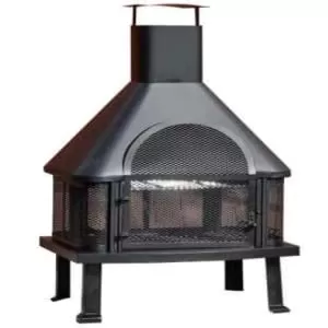 Image of Kingfisher Bonnington Outdoor Log Burner