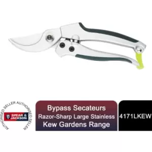 Image of Spear&jackson - Bypass Secateurs, Razorsharp Large Stainless, Kew Gardens Range