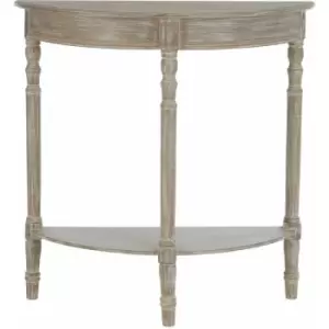 Image of Premier Housewares Heritage Winter Melody Round Console Table