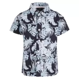 Image of Trespass Boys Bizarr Casual Shirt (3-4 Years) (Navy)