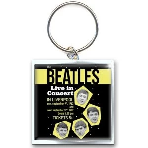 Image of The Beatles - 1962 Live in Concert Keychain