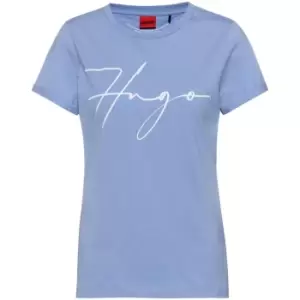 Image of Hugo The Slim T Shirt - Blue