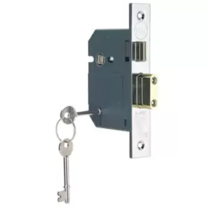 Image of Yale 5 Lever Sashlock Chrome 3.00
