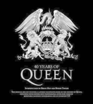 Image of 40 Years of Queen by Harry Doherty Book