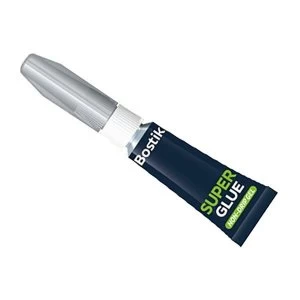 Image of Bostik Super Glue Non-Drip Gel Tube 3g