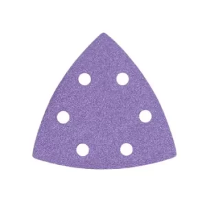 Image of Trend Zirconium Delta Sanding Sheets 93mm 80G (Pack 10)