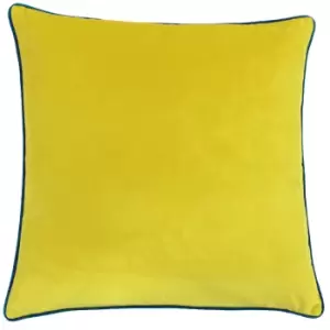 Image of Meridian Velvet Cushion Cylon/Teal