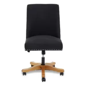 Image of Premier Housewares Washington Office Home Chair, black