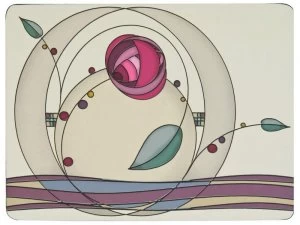 Image of Denby Tiffany Rose Placemats Set of 6