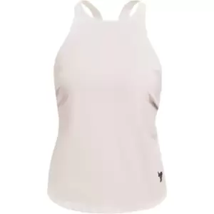 Image of Under Armour Project Rock HeatGear Tank Top Ladies - White