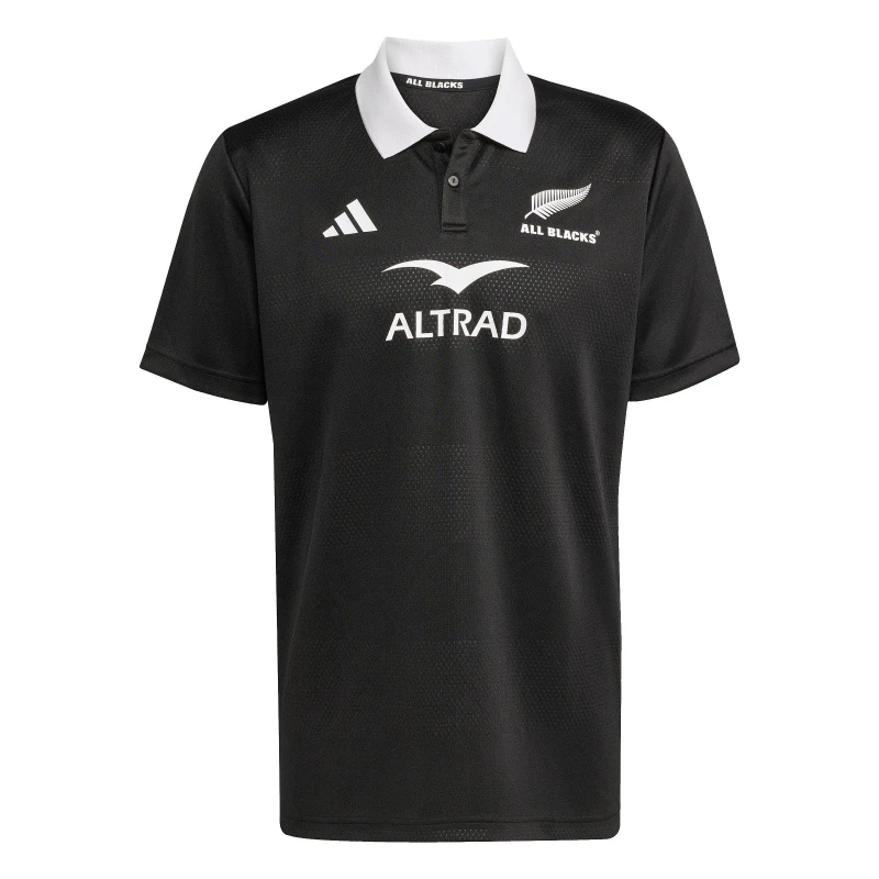 Image of adidas All Blacks Supporters Polo Shirt 2025 Mens All Black male M
