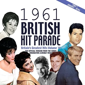 Image of Various Artists - 1961 British Hit Parade Part 1 CD