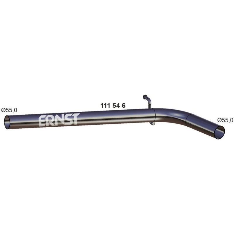 Image of ERNST 111546 Exhaust Pipe Centre, Length: 950mm Exhaust Pipe (17)