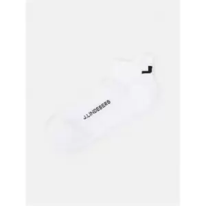 Image of J Lindeberg Golf Lindeberg Golf Short Socks - White