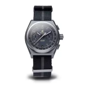 Image of BOLDR Venture Rally II Wells 201 Black/Grey Nylon Strap Wristwatch