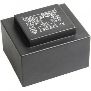 Image of PCB mount transformer 1 x 230 V 1 x 18 V AC 10 VA 556 mA