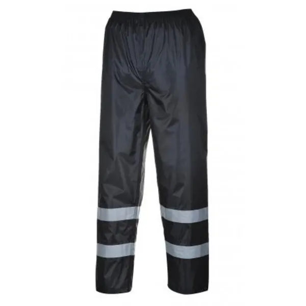 Image of Portwest Classic Iona Waterproof Rain Trousers F441BKR5XL Colour: Black