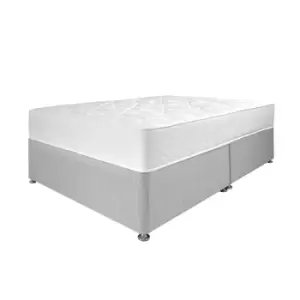 Image of Ortho Premium Mattress and Divan Set - Grey