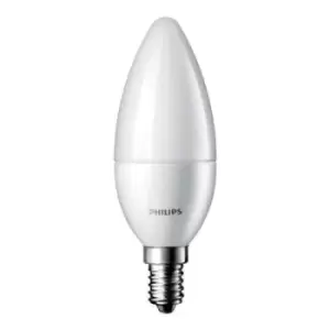 Image of Philips 5.5W-40W Frosted LED Candle - 2700K (4 Pack) - 929001253740