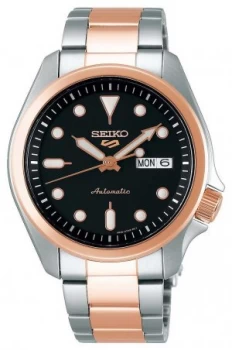 Image of Seiko Mens 5 Sports Automatic Two Tone SRPE58K1 Watch