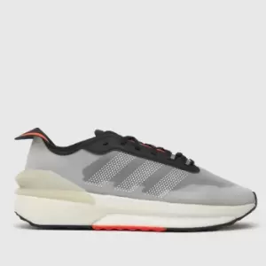 Image of Adidas Avryn Trainers In Light Grey