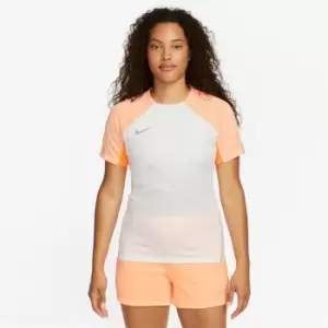 Image of Nike Dri-FIT Strike Womens Short-Sleeve Top - Beige