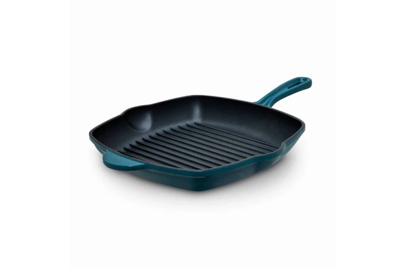 Image of Barbary & Oak Barbary & Oak 26cm Grill Pan Teal Teal - Barbary & Oak Teal RT30501