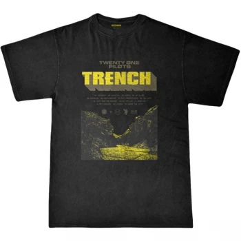 Image of Twenty One Pilots - Trench Cliff Unisex Medium T-Shirt - Black
