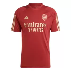 Image of adidas Arsenal Training Shirt 2023 2024 Adults - Red