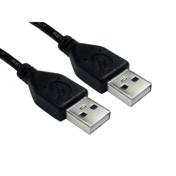 Image of Cables Direct 1.8m USB 2.0 Type A to Type A Cable