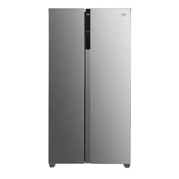 Image of Beko ASL1532PX 532L Frost Free American Style Fridge Freezer