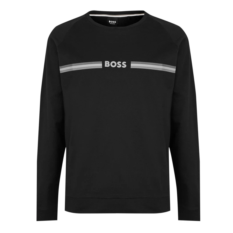 Image of Boss Boss Authentic Sweatshirt 10269562 - Black S