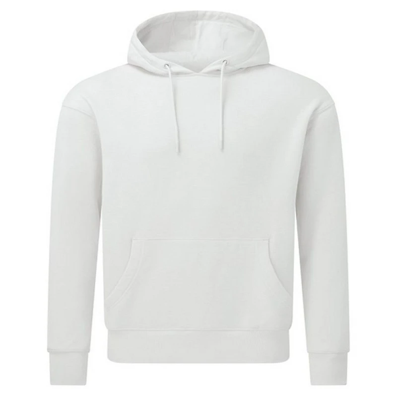 Image of Anthem Mens Plain Hoodie in White Size: XS White Male XS