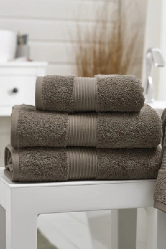 Image of Deyongs Deyongs Bliss Pima Supersoft Fluffy Cotton 650gsm Towels 2025 in Walnut Size: Bath Towel Walnut Bath Towel Unisex 5054990089960