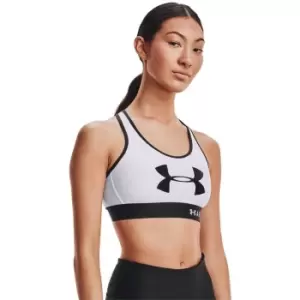 Image of Under Armour Mid Keyhole Sports Bra Womens - Pink