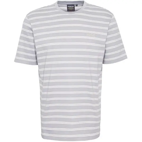 Image of Barbour International Bernie Stripe T-Shirt - Grey M