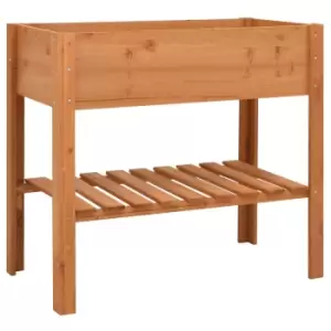 Image of Vidaxl Planter 88X43X80cm Firwood
