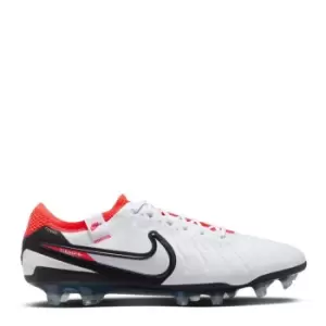 Image of Nike Tiempo Legend 10 Elite Firm Ground Football Boots - White