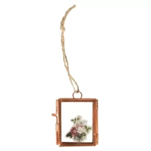 Image of Sass & Belle Copper Finish Mini Hanging Photo Frame