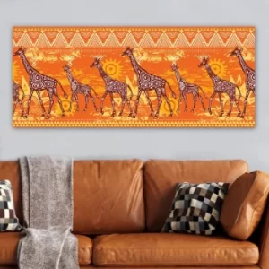 Image of YTY41481725523_50120 Multicolor Decorative Canvas Painting